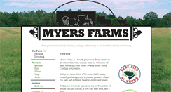 Desktop Screenshot of myers-farms.com